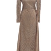 Mermaid Muse: Off-Shoulder Maxi Evening Gown