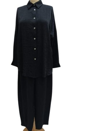 Classic Style Blouse and Trouser Set - Silky Soft Fabric